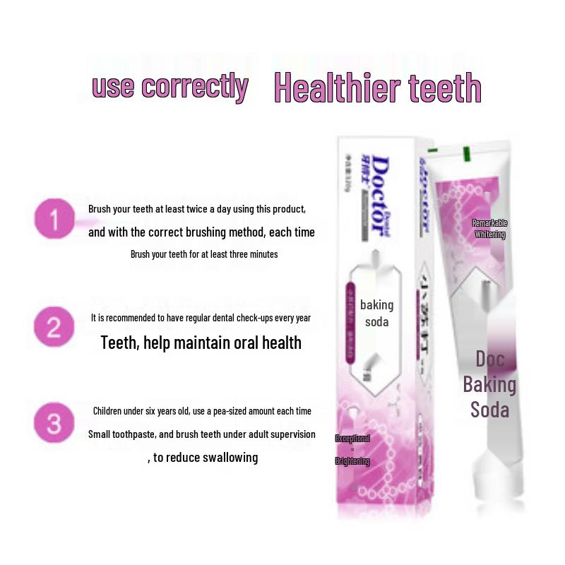 Dr. Dental Whitening Baking Soda Toothpaste