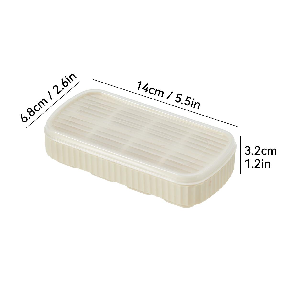 

WORTHBUY 8 Grid Silicone Ice Mold Soft Ice Cube Tray Summer Ice Maker Kitchen Mini Ice Blocks Maker Box Fridge Ice Cube Mould бежевый