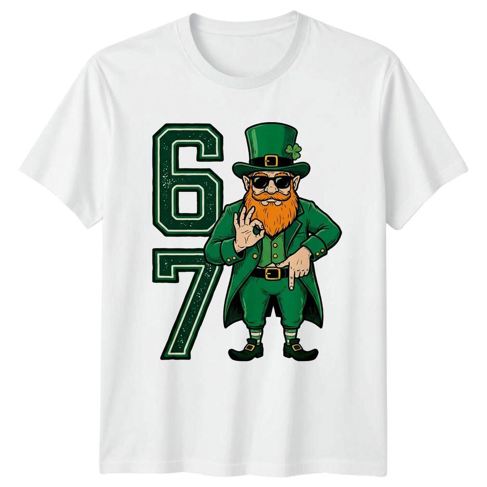 Cool Leprechaun With Sunglasses 67 TShirt Irish St Paddys Day Gift For S