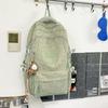 Schoolbag fashionable high-value star printing large-capacity multi-compartment student schoolbag junior high school high school backpack female