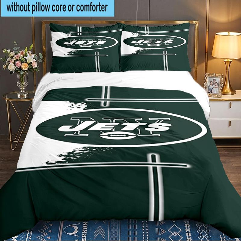 Jets Helm 3-teiliges Bettwäsche-Set, inklusive 1 Bettbezug und 2 Kissenbezügen. Perfektes Geschenk zu Weihnachten, ideal für Schlafzimmer, Studentenwohnheim.