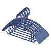 5 Pcs/Set Plastic Non-slip Clothes Hanger Wide Shoulder Adult Size Plastic Clothes Hanger Thickened Clothes Drying Rack