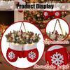 New Christmas Luminous Gloves Wreath Enhances Festive Atmosphere Battery Operated LED Lights for Holiday Decorations