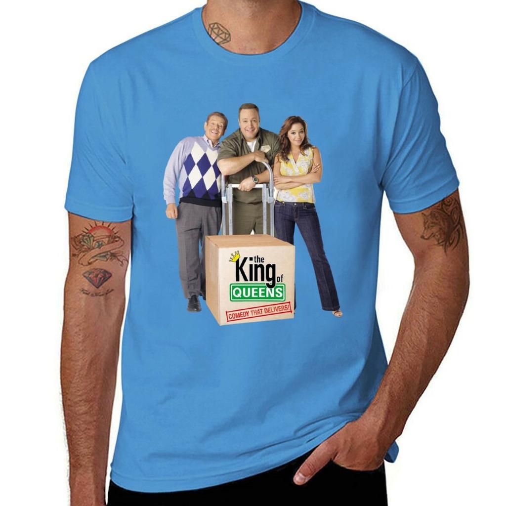 The King of Queens Tshirt Cute Tops Heavyweights Sports Fans Mens T Shirts Casual Stylish