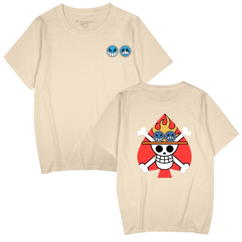 ONE PIECE T Shirt Cartoon Short Sleeve Casual Tee Shirt Funny Tshirts Vintage Clothes