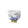 Chinesische Keramik Teetasse Persönliche Meditation Einzelne Tasse Tragbare Reise Teeschale Pu'er Meistertasse Handgefertigt Teezubehör