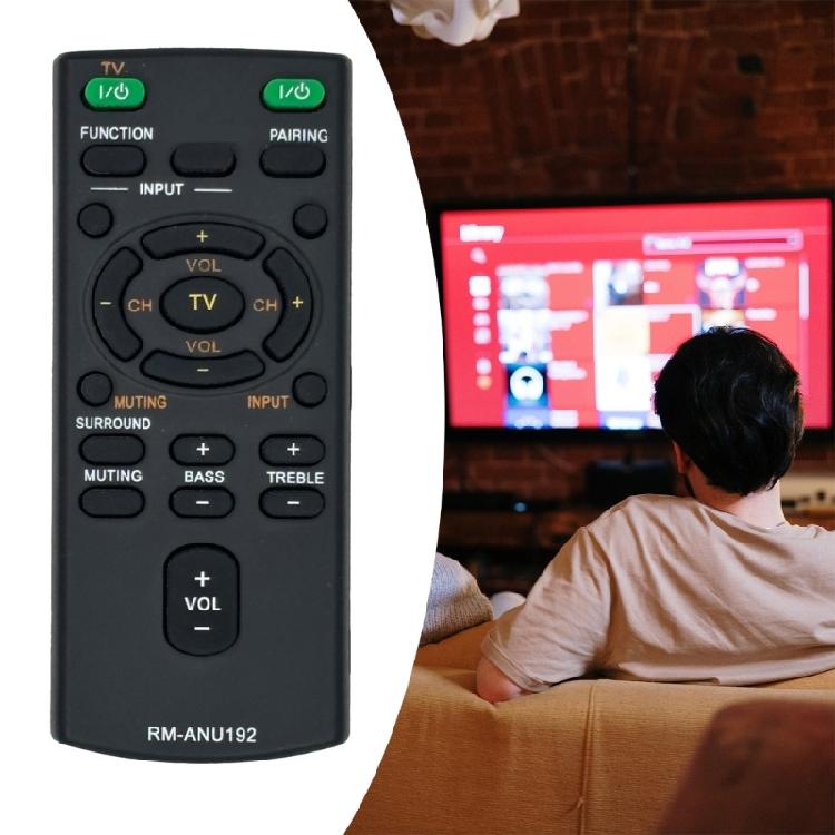 Quick Setups IR Remote Control For Sound Bar RM-ANU192 RM-ANU191 HT-CT60BT SA-CT60BT Models not Need Programming