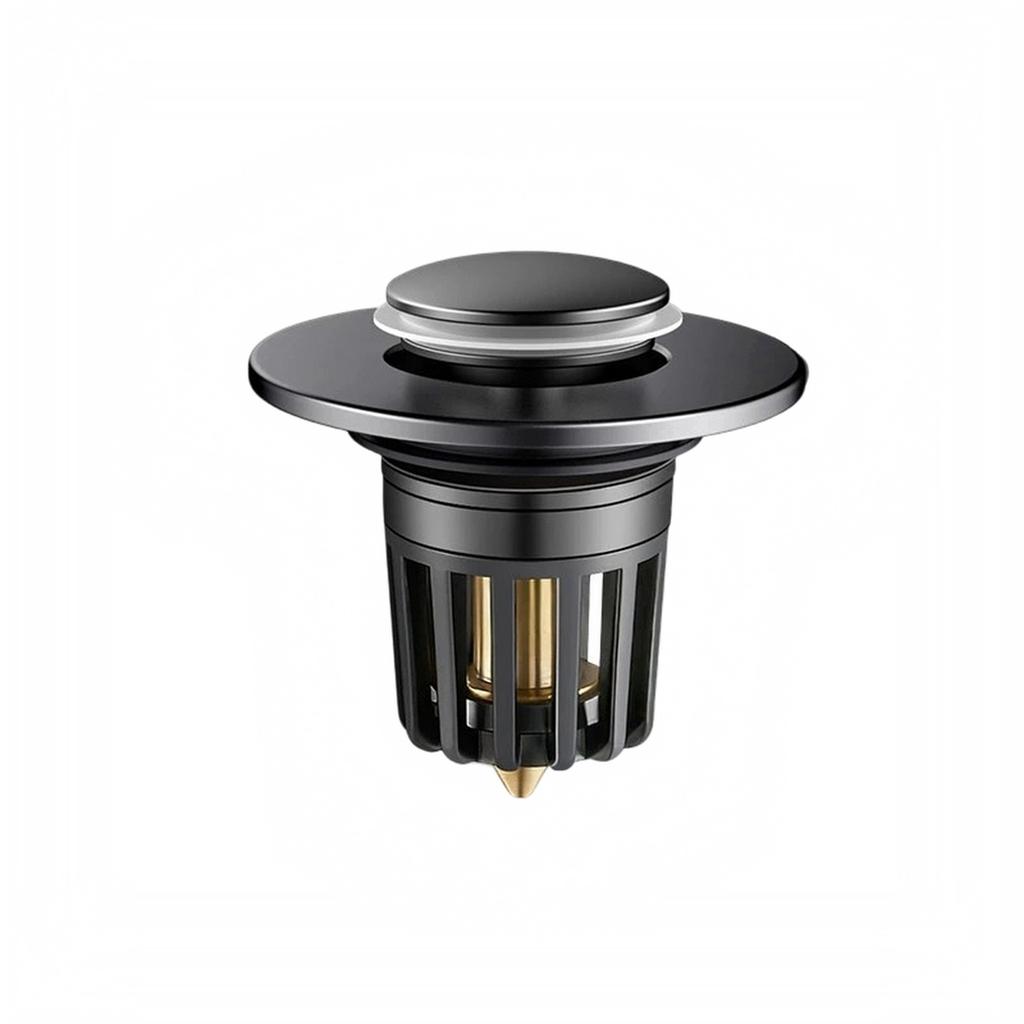 Push Up Sink Stopper for Bathroom, Press Type Spring Plug