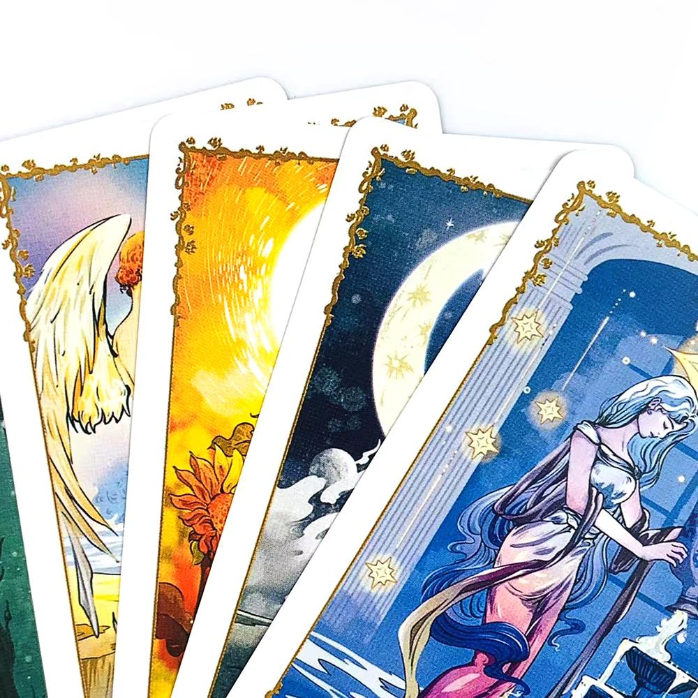 Hot-selling Tarot Cards English Version Mysterious Divination Card Game ,Holiday Party Cards Games For Family and Friends