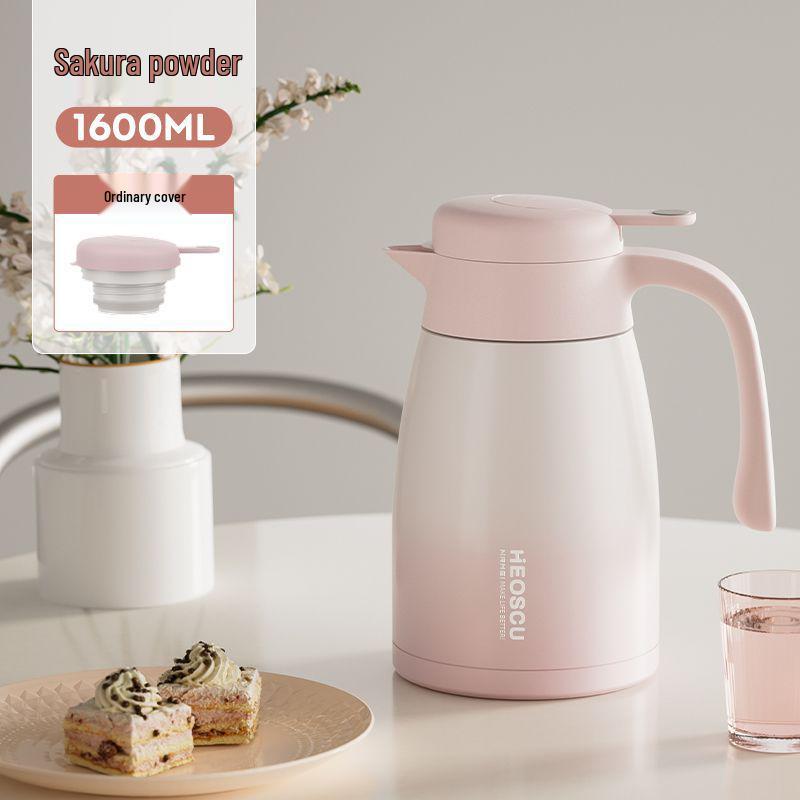 

Portable Large-Capacity 316 Stainless Steel Thermos Flask for Dorm or Home 1600ML [Thickened Coating/6-layer Insulation]