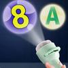 Puzzle Design Projection Flashlight 80 Patterns Cartoon Projector  Baby Development