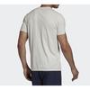 Adidas Reflective Sports Short Sleeve T-Shirt Men Tops White DX2146