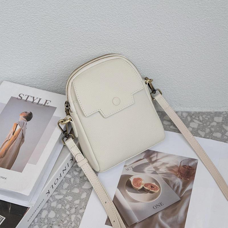 

Женские мини-сумки через плечо из натуральной кожи 2024 года — уникальные, креативные и стильные маленькие сумки через плечо 14.5cm x 7cm x 19cm