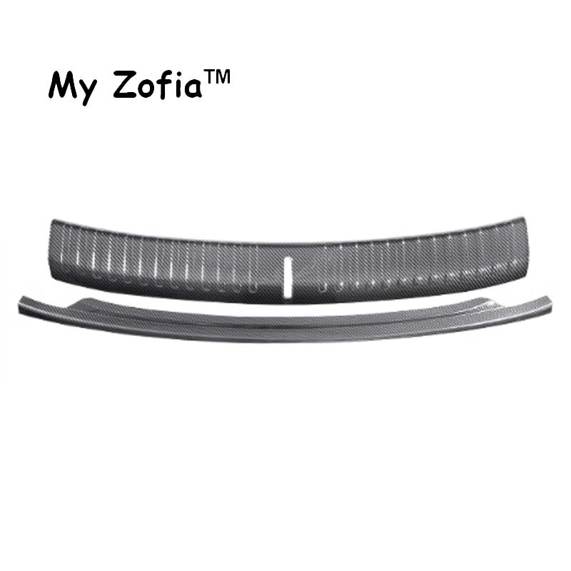 For BYD TANG EV TANG 2024 2025 2026 Car Carbon Fiber ABS Rear Bumper Door Sill Plate Stickers Protector Cover Trim Accessories