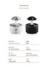 Rotating Umbrella Aroma Diffuser: Large Mist Humidifier with Seven-Color Lights & Remote Control