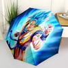 1 PC Automatic Folding Umbrella - Dragon Ball Super Pattern Portable Foldable Design With 8 Ribs Christmas Birthday Gifts