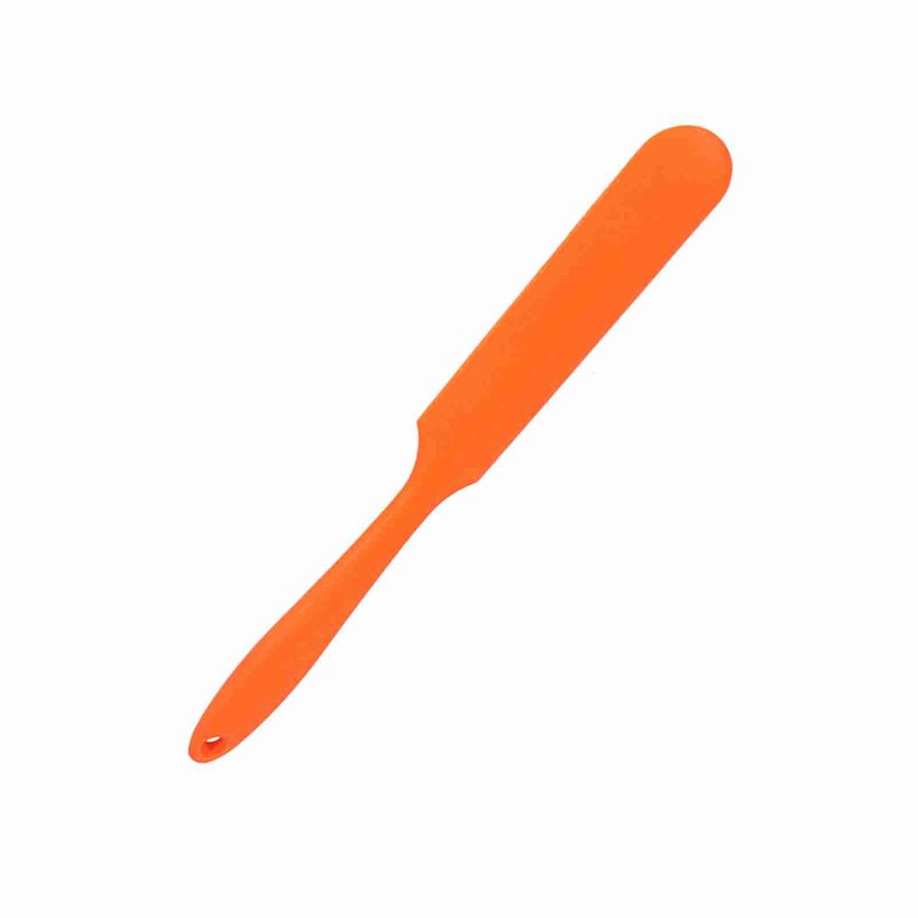Kitchen Cake Cream Butter Spatula Mixing Batter Scraper Brush Handle Silicone Baking Cook Tool