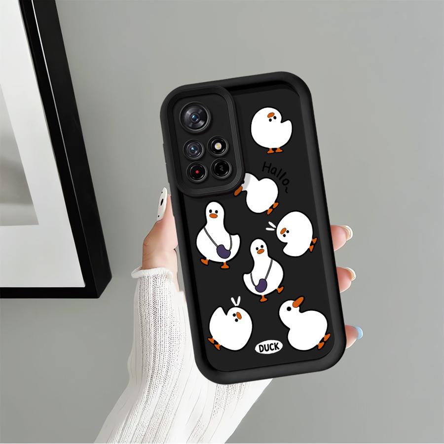 Phone Cover Case for Xiaomi Redmi Note 14 Pro Plus 13C 12 A1 A2 A3 A4 11 Note 13 10 12s 11s 12C 14C Stylish Cartoon Duck
