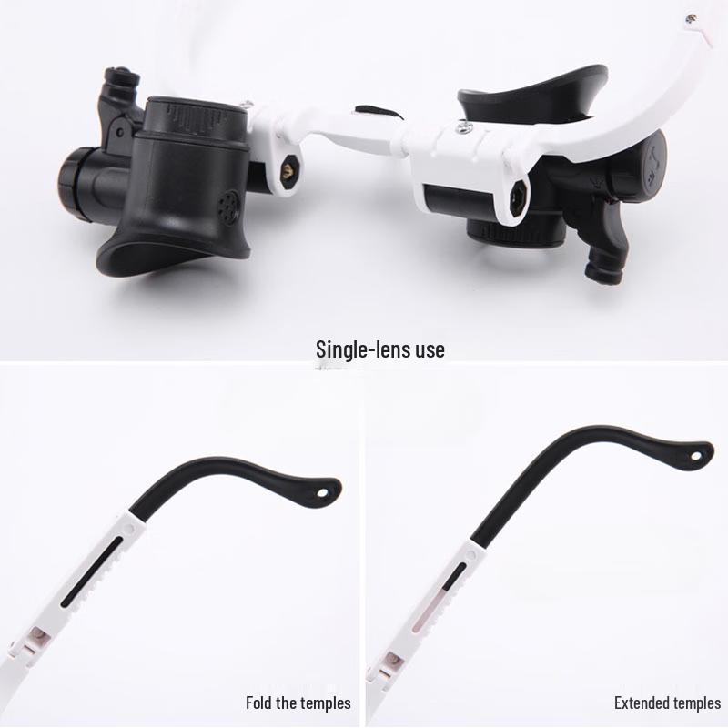 9892H-1 Portable Magnifier with Dual LED Lights