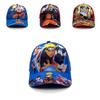 Naruto Pattern Cartoon Childrens Hat With Sunshade And Cotton Material For Outdoor Fun