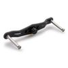 HEIGHTEN Ручка котушки Карбонове полотно Карбон Shimano Daiwa Abu Ka Lucia Сумісна Котушка для бейткастингу V2.0 85/95 мм (Без ручки) 1,5 тис (85 мм) (64)