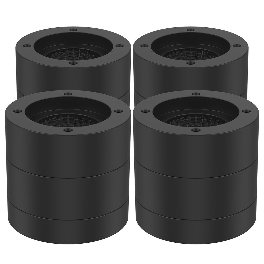 4/8Pcs Round Foot Pad Universal Furniture Riser Heavy Duty Sofa Cabinet Leg Lift Double Layer Protector Furniture Accessories
