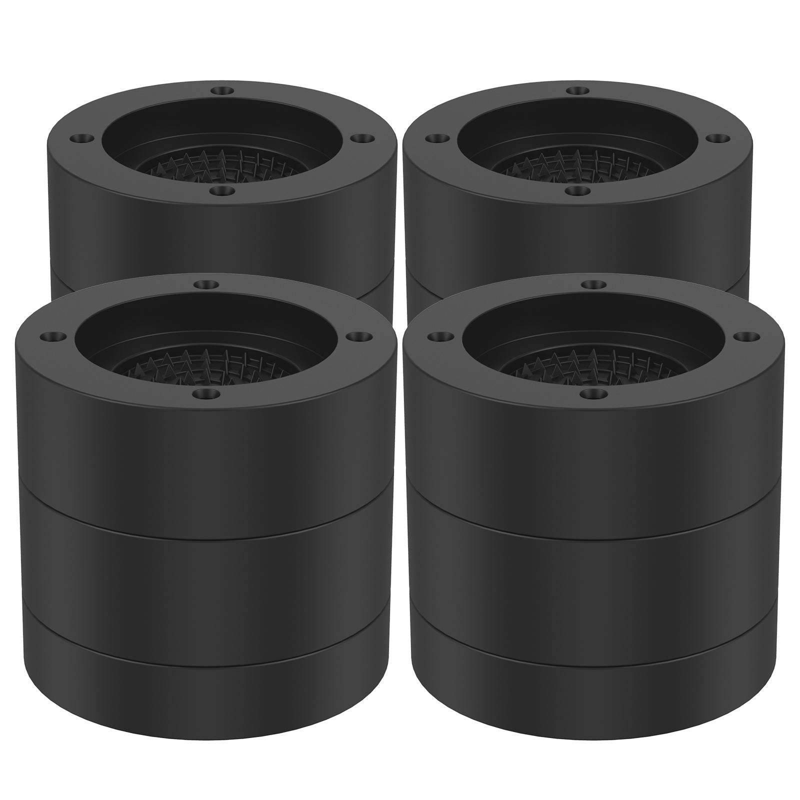 

4/8Pcs Round Foot Pad Universal Furniture Riser Heavy Duty Sofa Cabinet Leg Lift Double Layer Protector Furniture Accessories