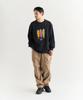 NANGA ECO HYBRID L/S TEE/3SLB N2530-1L063Z (XL, Black)