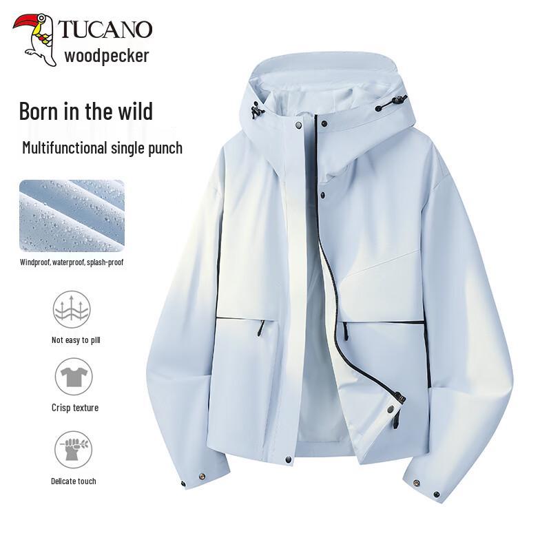 Tucano Women's Outdoor Windproof Hooded Sports Jacket