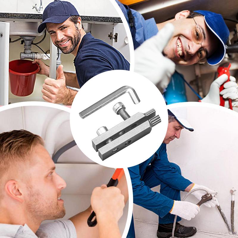 Wasserhahn-Extraktor 4/6 Multifunktionaler Rohr-Extraktor Nagelzieher für Spreizgewinde Sanitär Haushalts-Sprenger Wasser