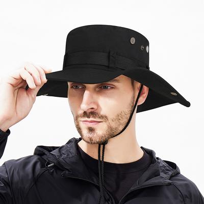 Spring Summer Waterproof Hiking Hat Men Outdoor Camping Sunshade Fisherman Hat