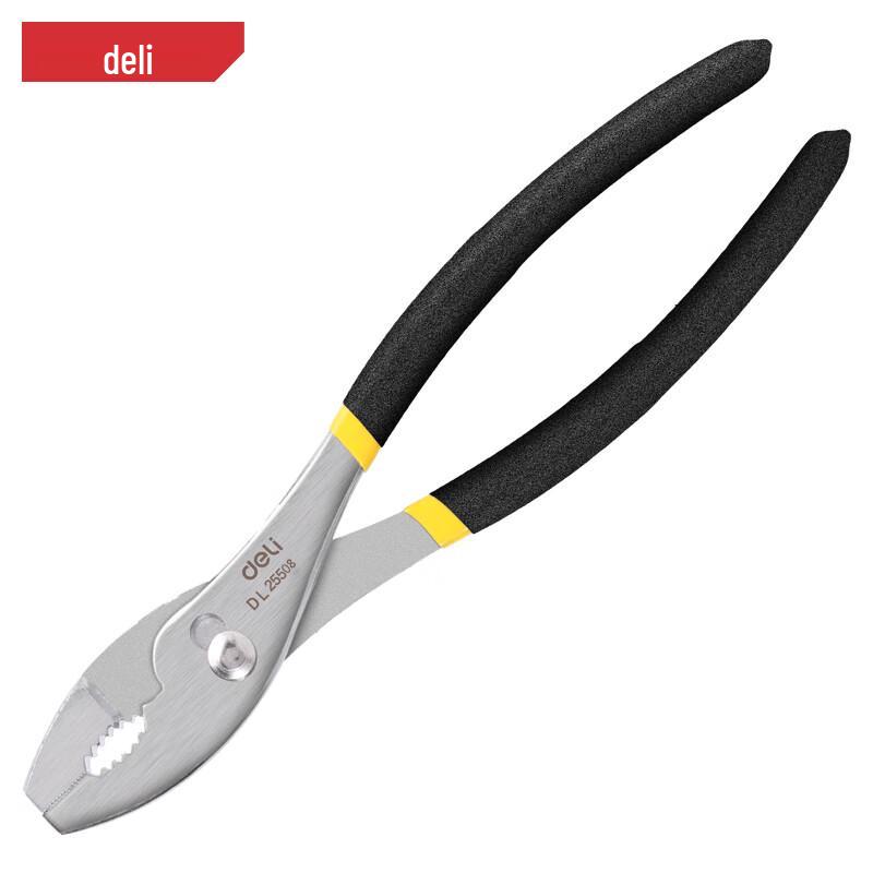 Deli 8-inch Straight Jaw Water Pump Pliers