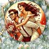 Romantic Wedding Metal Wall Art Elegant Iron Sign Home Bar Cafe Decor
