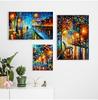 Coloring Hand - Painted Oil Painting Landscape For The Living Room Wall Art Home Decoration Abstract Without Frame