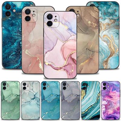 Mermer Sanat Telefon Kılıfı iPhone Samsung Galaxy Redmi Xiaomi Oppo OnePlus Not SA 7 8 9 10 11 12 13 14 20 21 22 23 53 54 Pro Max Artı Ultra TPU Yumuşak