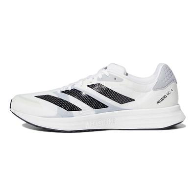 Zapatillas Unisex Adizero RC 4 Blanco Plata Halo Blanco Nube Negro Core GX8152