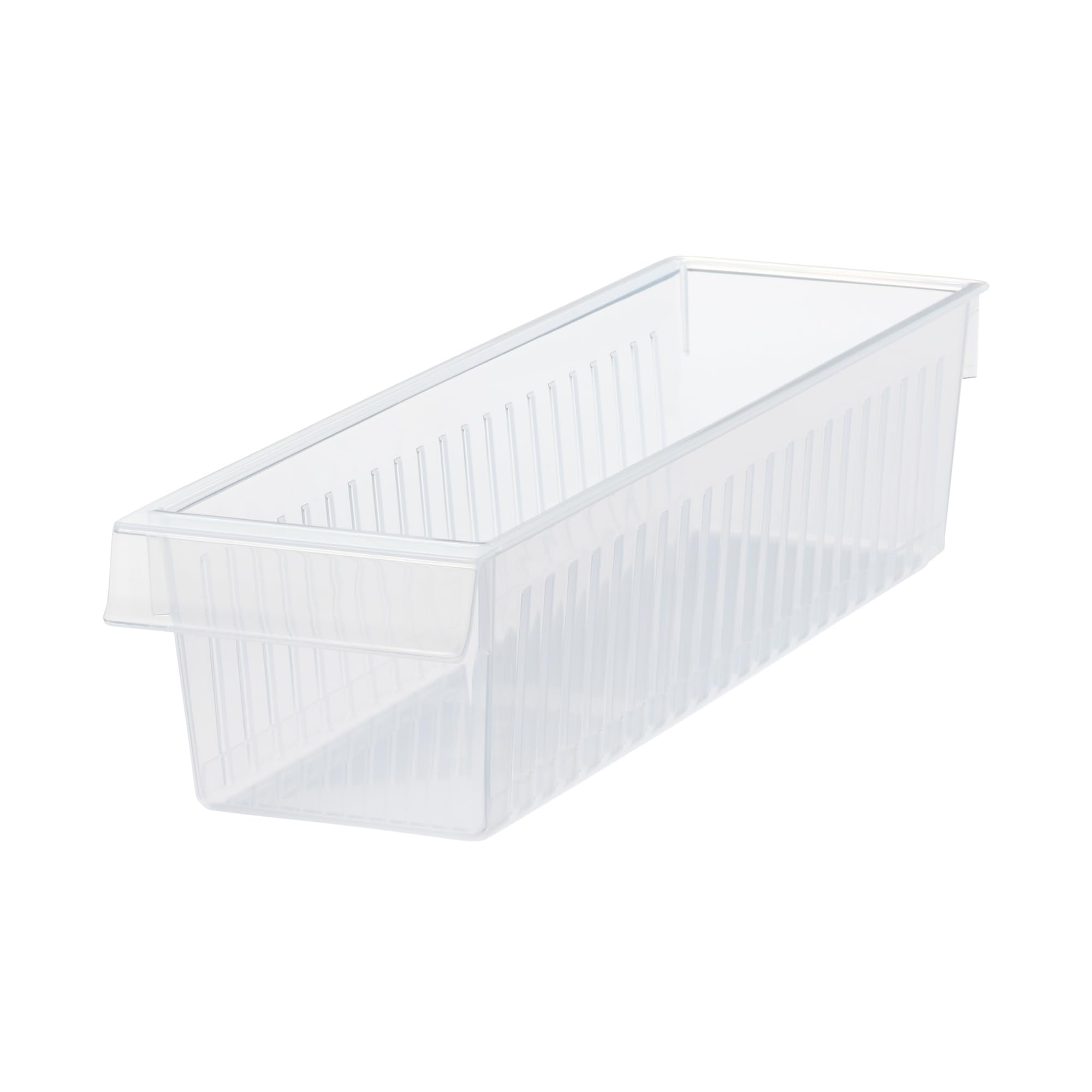 MUJI Refrigerator Organizer MDP24A3S Tray, Medium, Semi-Transparent