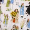 20pcs/pack Leisurely Collection Creative Aesthetics Fashion Figure PET Sticker DIY Diary Scrapbook Stationery Sticker
