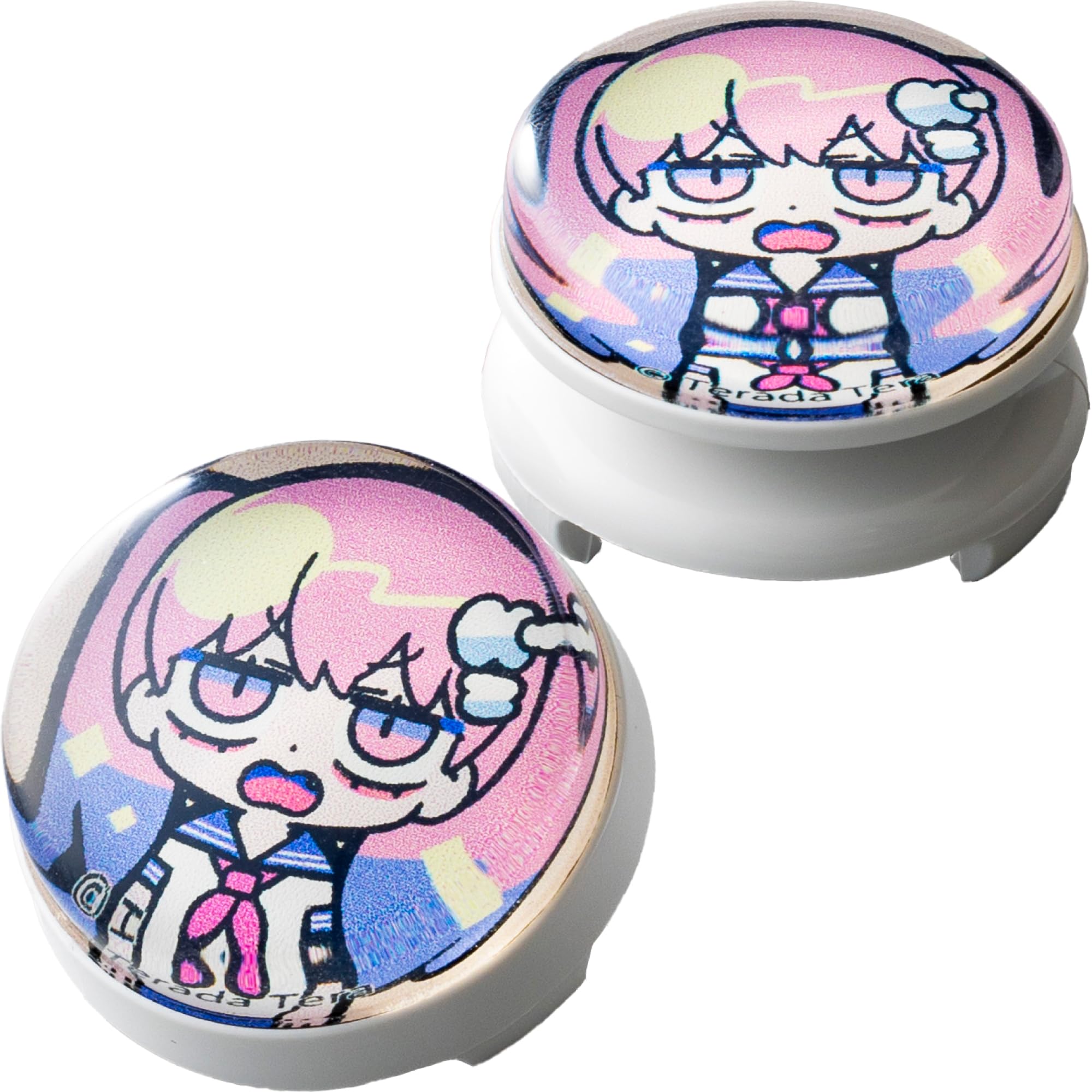 

Кімната Чарівника Барвистий Фрік Колаборація Тера Терада Сумісний Дизайн для PS4 PS5 Switch Pro (Опуклий, я)