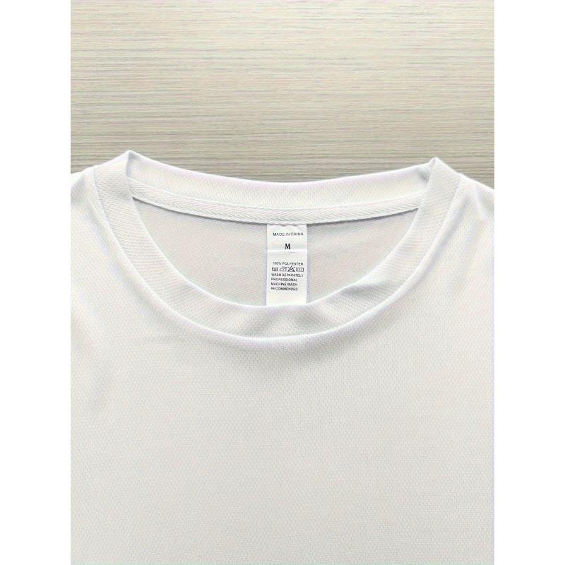 European Sizes Men'S Casual Summer T-Shirt with Trendy Prints, Versatile Top