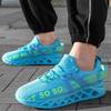 36-48 Large Size Men's Sneakers Designer Fashion Solid Color Vulcanized Shoes Mesh Lightweight Breathable Couple Running Shoes