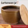 Ceramic Fermentation and Storage Jar for Rice Wine, Water, and Pickled Vegetables
