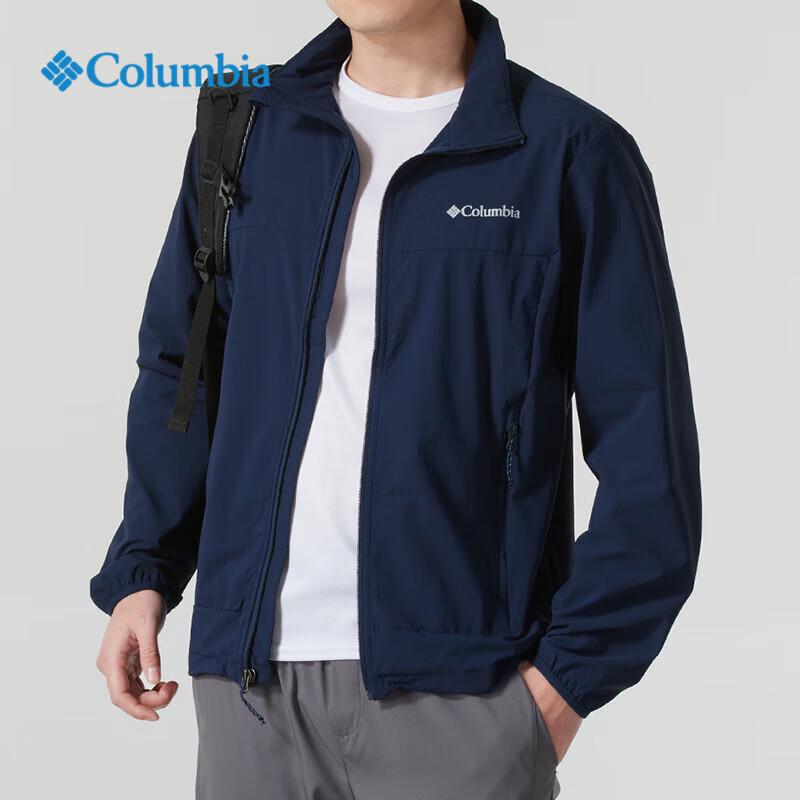 Мужская водоотталкивающая софтшелл куртка для хайкинга Columbia XL
