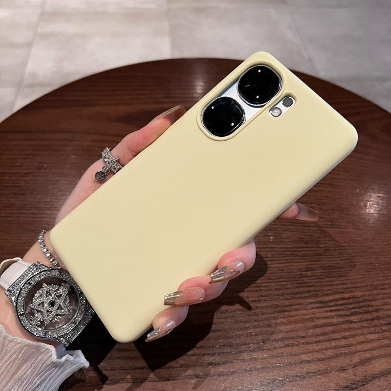 Applicable To Iqooneo1pro Mobile Phone Case, Liquid Silicone vivoS11 Simple Solid Color Anti-drop Protective Case, Advanced Sense