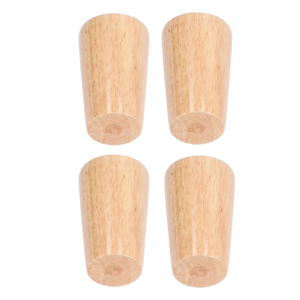 Furniture Legs Round Solid Wood Couch Sofa Table Legs Replacement for Armchair Cabinet Chair