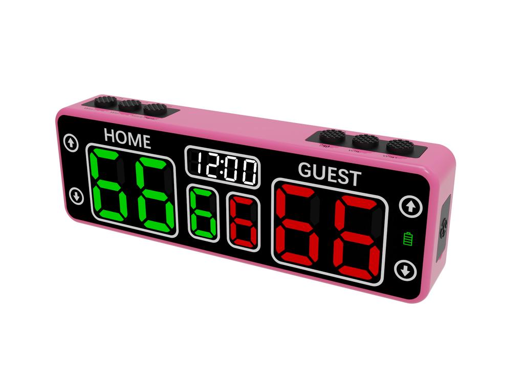 Multiple Colors Portable Small Multifunctional Digital Scoreboard for Basketball Volleyball Chess Poker Scoring LED Score Board