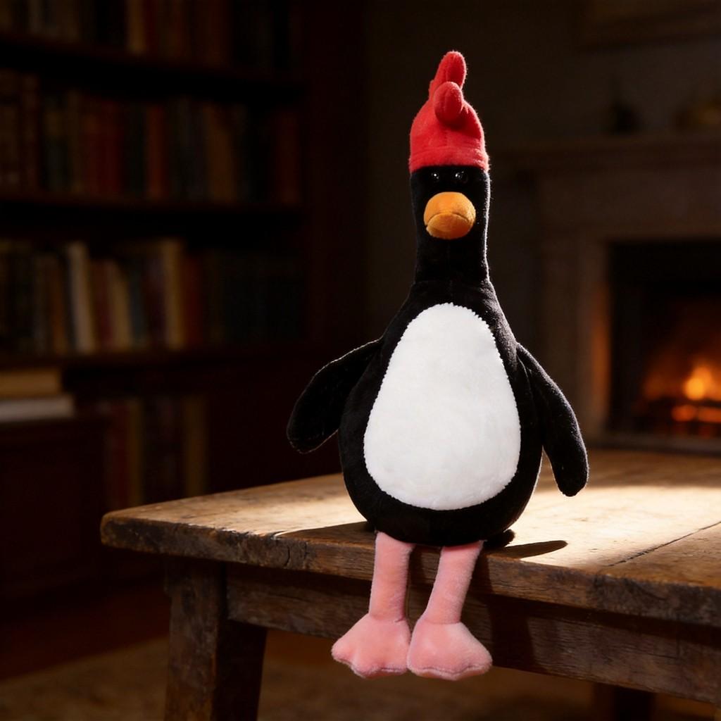 Super Invincible Wallace And Gromit Penguin Plush Toy With Pp Cotton For Kids And Adults