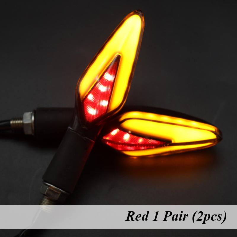 Motorcycle LED Turn Signal 12V ABS Scooter Flashing Light Universal for CFMOTO 150 250 450 650 NK Suzuki SV400 SV650 V-Strom