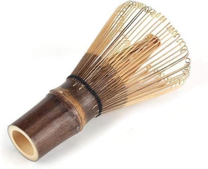 Yamamoto Bamboo Crafts (YAMAMOTOTAKIZAYIKUYA) Made In Japan Tea Ceremony Utensils, Chasen (Chasen), Black Bamboo, with 2 Spikes