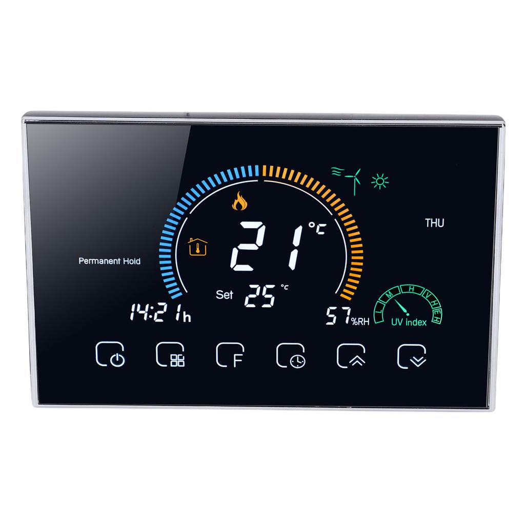 Zentralheizung Klimaanlage Thermostat LED Touchscreen Programmierbarer Smart WiFi Temperaturregler
